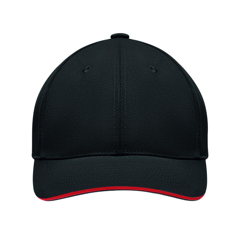 Gorra 6 Paneles Algodón Grueso