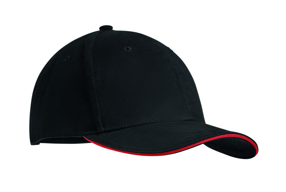 Gorra 6 Paneles Algodón Grueso