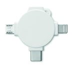 Adaptador con cable 3 en 1