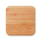 Alfombrilla bambú y base carga