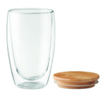 Vaso cristal doble capa 450 ml