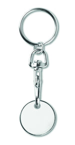 Llavero moneda (EUR) carro