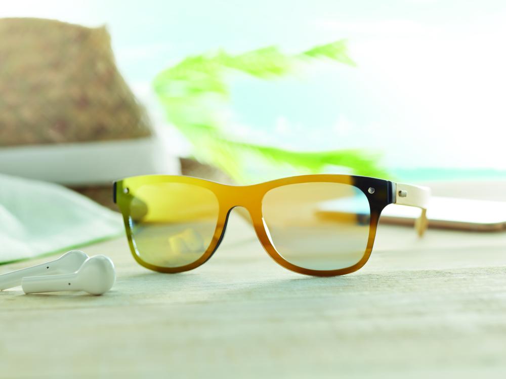 Gafas de sol patillas bambú