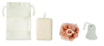 Set de baño en bolsa jute