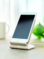 Cargador inalámbrico paja trigo