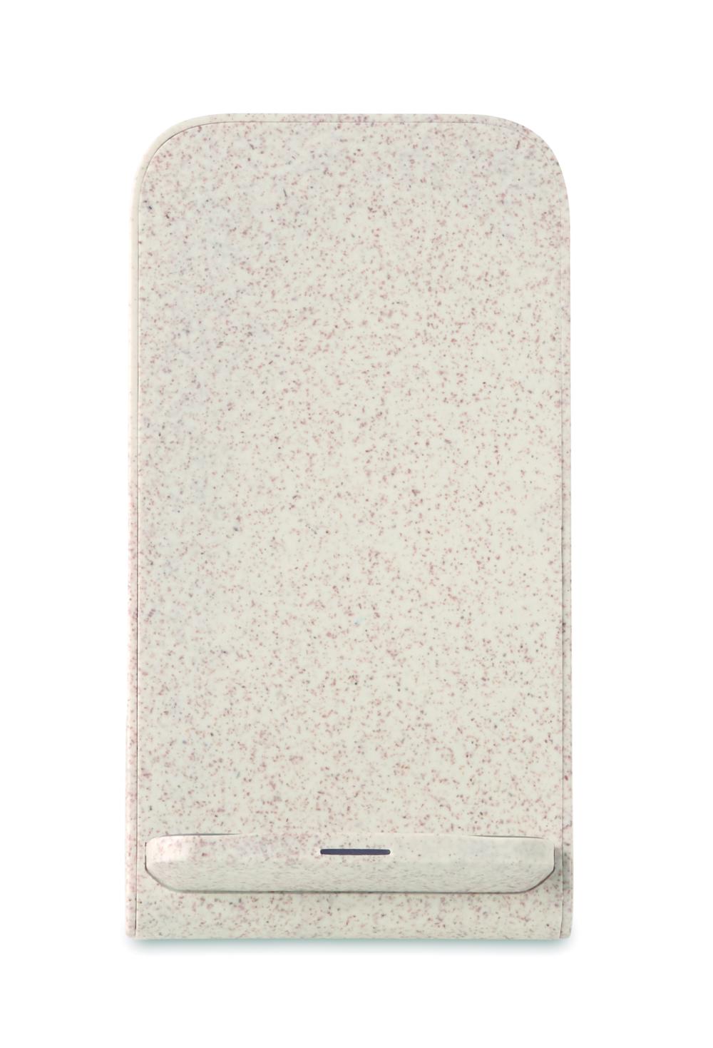 Cargador inalámbrico paja trigo