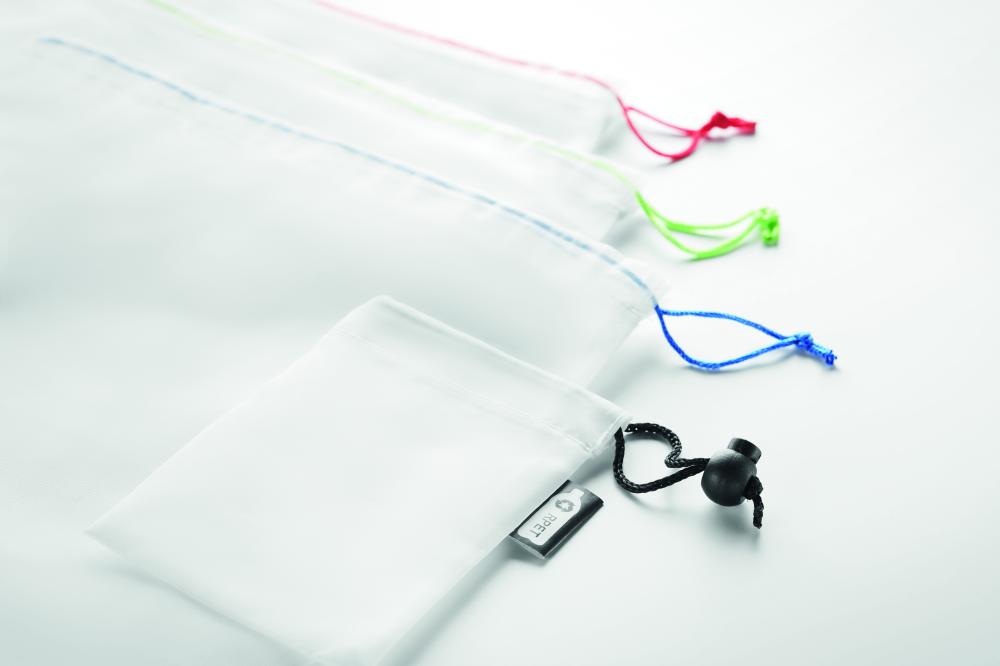 Set de 3 bolsas en RPET.