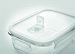 Fiambrera de vidrio 900 ml.