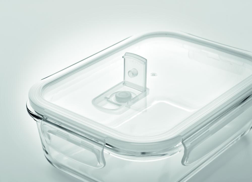 Fiambrera de vidrio 900 ml.