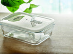 Fiambrera de vidrio 900 ml.
