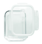Fiambrera de vidrio 900 ml.