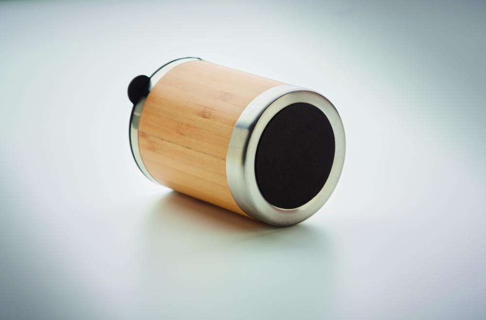 Vaso de acero inox.