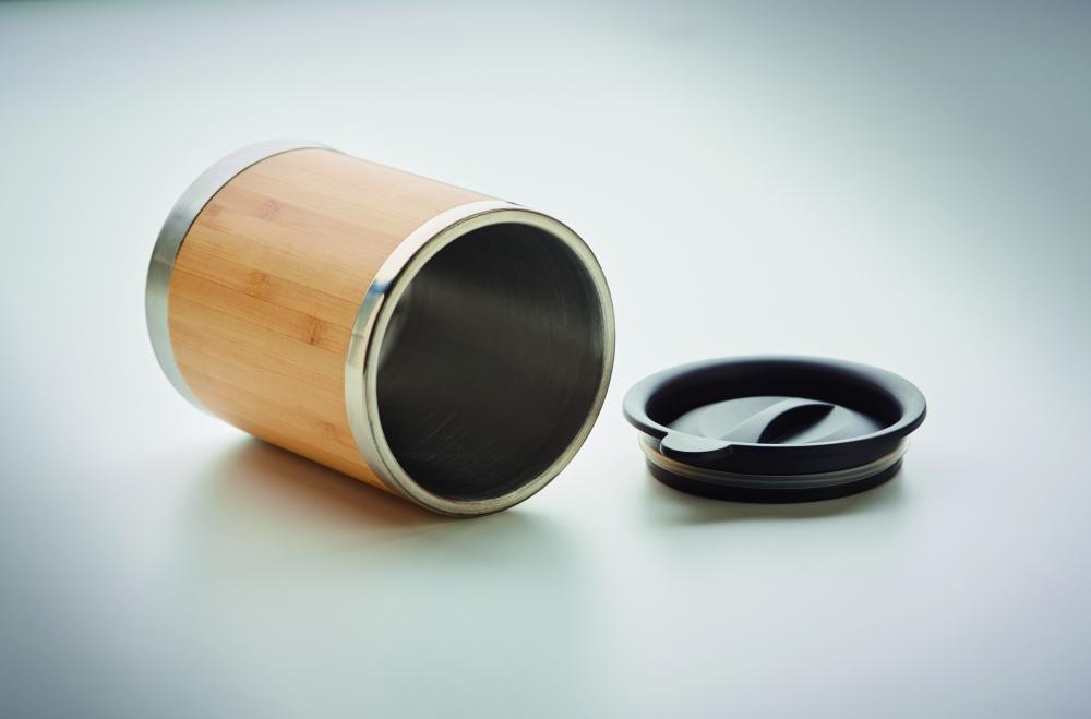 Vaso de acero inox.