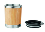 Vaso de acero inox.