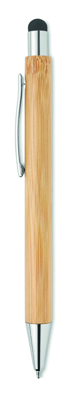 Bolígrafo pulsador de bambú