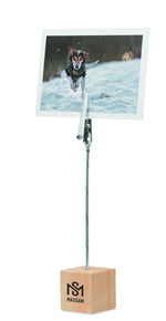 Soporte de madera de pino