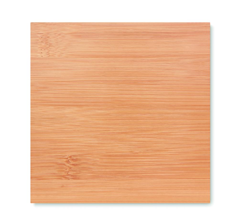 Caja de té de bambú