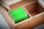 Caja de té de bambú