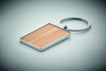 Llavero Bambú rectangular