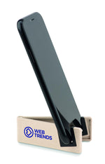 Soporte teléfono fibra bambú